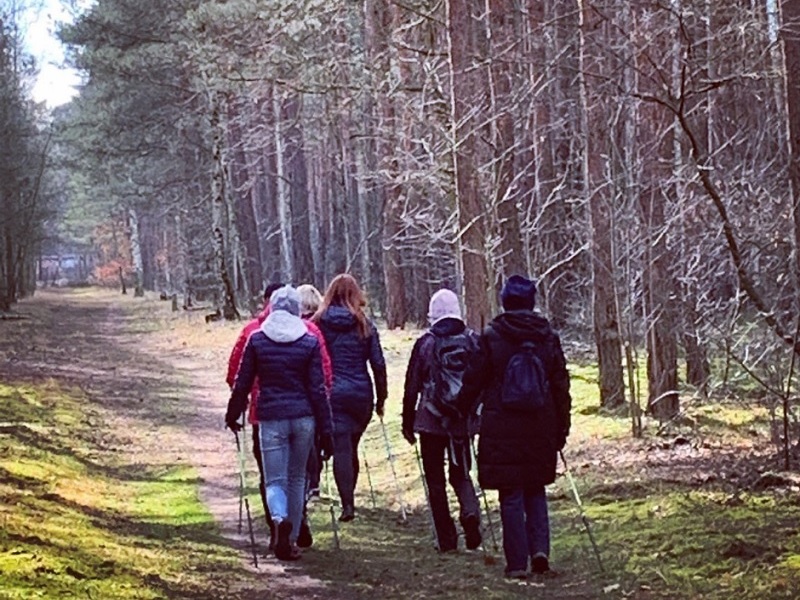 nordic walking myślęcinek